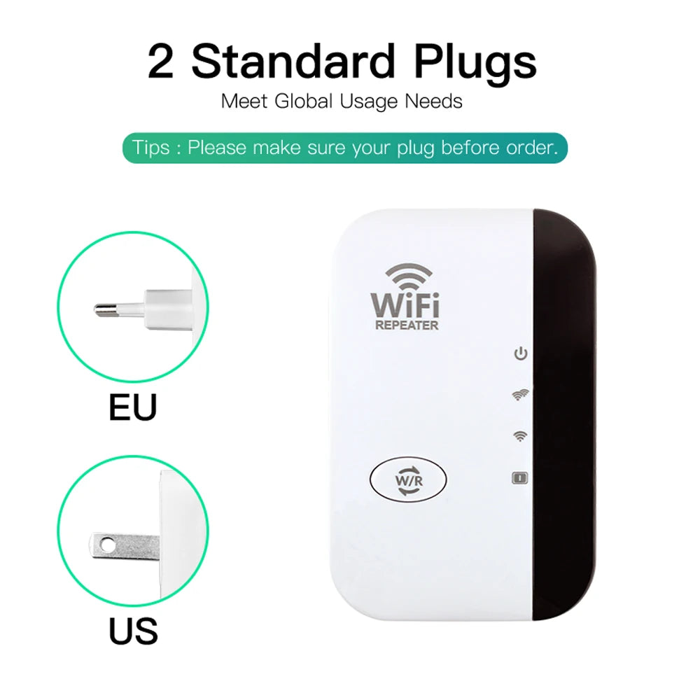 Repetidor Wi-Fi  Amplificador de Sinal