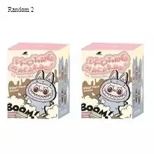 Boneco Labubu Macaron –  Miniatura Decorativa com Chaveiro