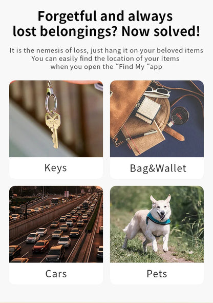 Rastreador Localizador Bluetooth GPS para Apple Find My
