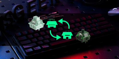 Teclado Mecânico  com Switch Magnético