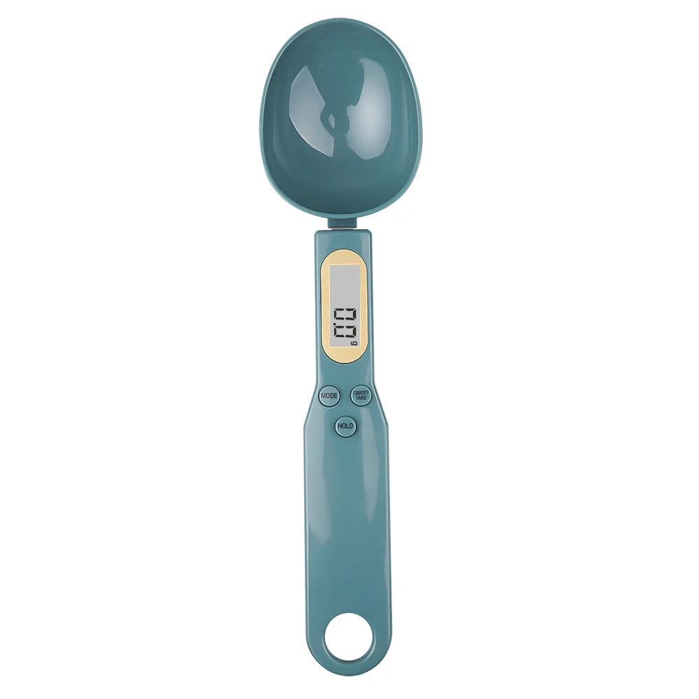 Colher Medidora Digital com Tela LCD — Balança de Cozinha 500g/0,1g