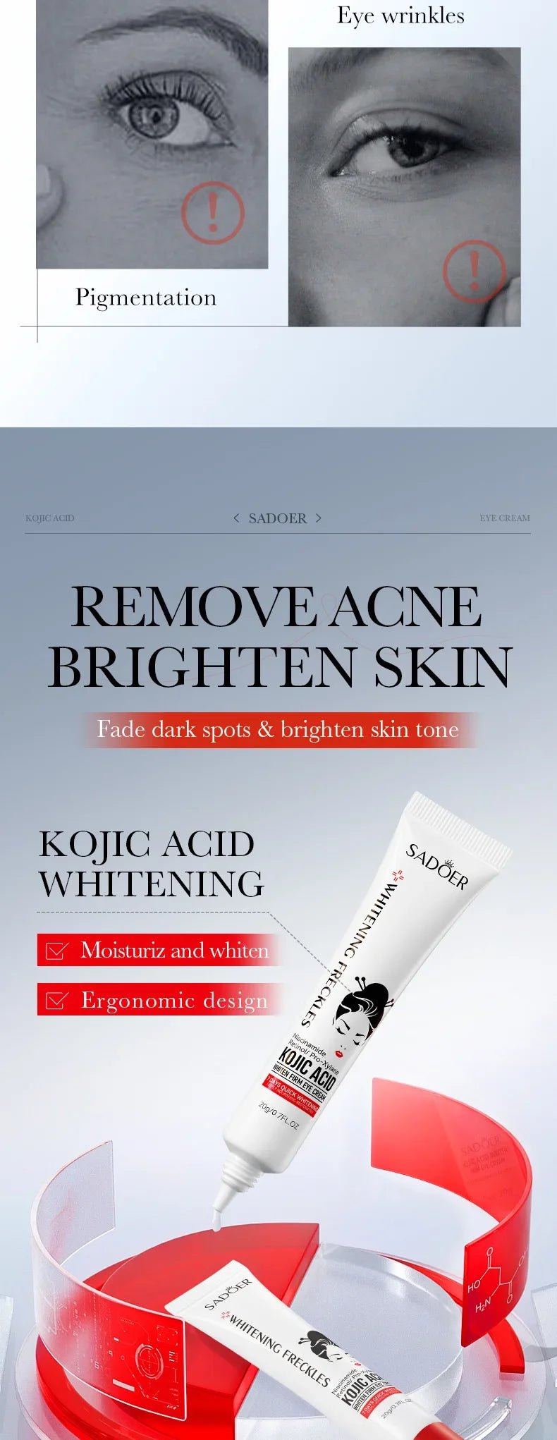 Creme para Área dos Olhos SADOER
