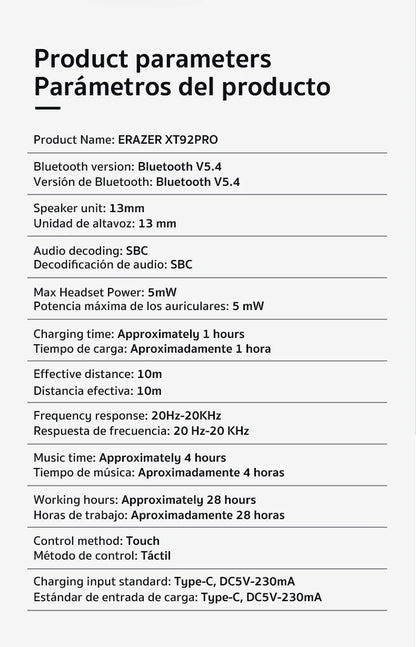 Fones de Ouvido Tradutor – Bluetooth com Tradução em Tempo Real