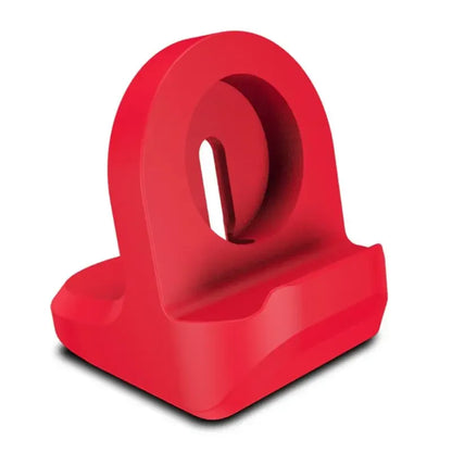 Suporte de Carga em Silicone para Apple Watch – Base Dock Compatível com Séries 1/2/3/4 (38mm, 40mm, 42mm, 44mm