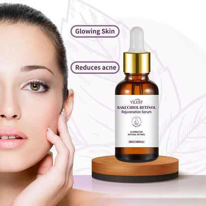 Sérum Facial Bakuchiol + Retinol & Vitamina C – Anti-Idade e Rejuvenescedor