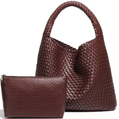 Bolsa Tote Trançada Grande