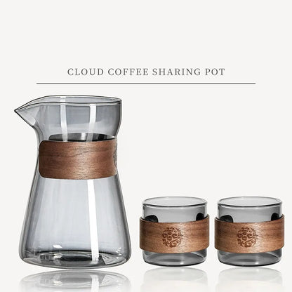 Jarra de Café Chá Vidro Borossilicato