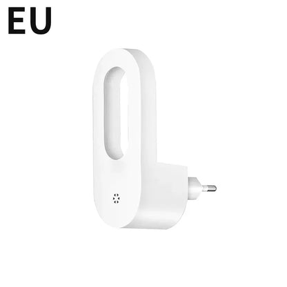 Luz noturna LED com sensor de presença tomada