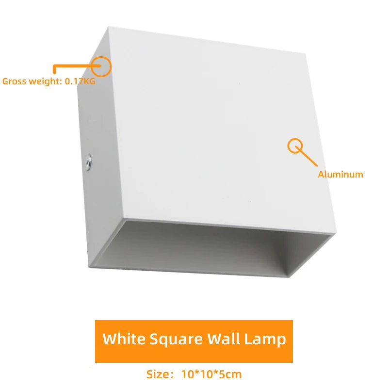 Luminária de Parede LED Moderna