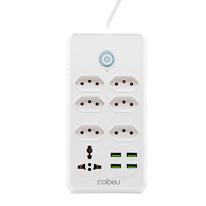 Régua Extensão de Tomadas e Porta USB