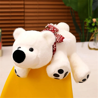 Bicho de Pelúcia de Urso Polar Realista – 28cm/43cm
