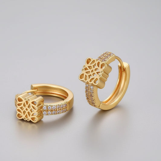 Brincos com Cristais