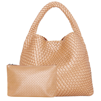 Bolsa Tote Trançada Grande