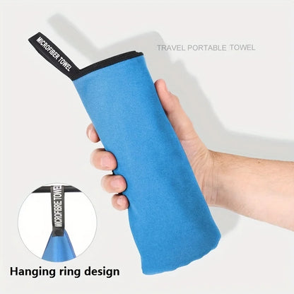 Toalha Esportiva de Microfibra Ultra-Absorvente