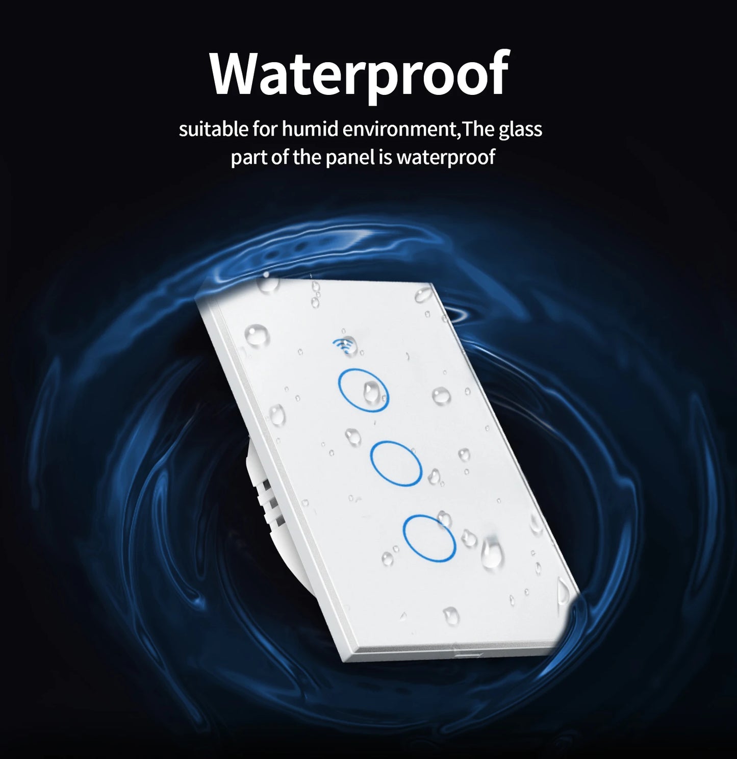 Interruptor de Luz Inteligente com sensor de toque Smart Home