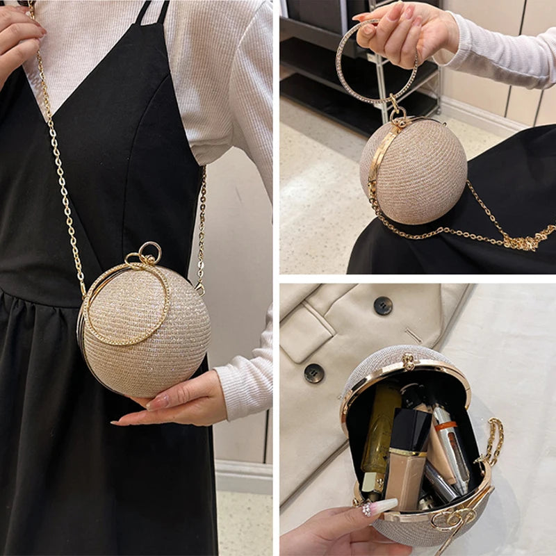 Clutch Circular de Metal