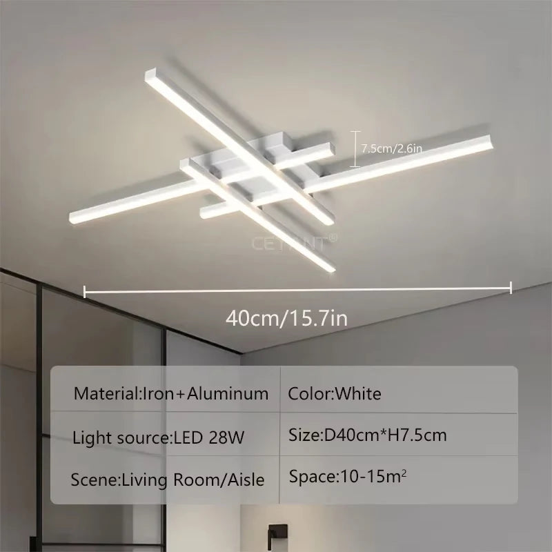 Luminária de Teto LED Linha Moderna