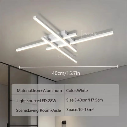 Luminária de Teto LED Linha Moderna
