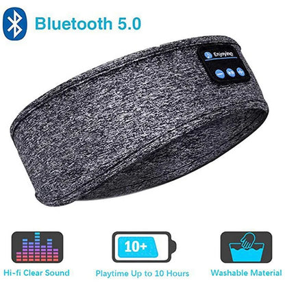 Fones Bluetooth com Faixa de Cabeça  – Headset Esportivo