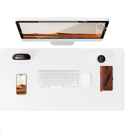 Grande Mouse Pad  Protetor de Mesa Couro PU