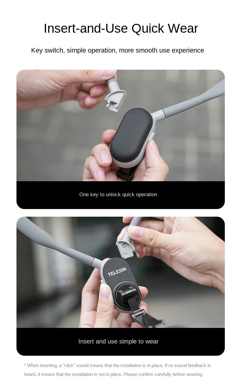 Suporte de Celular Magnético de Pescoço