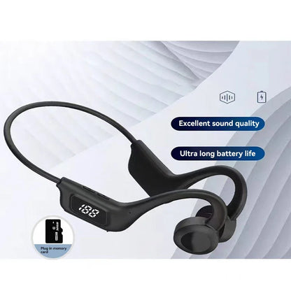 Fone de Ouvido Condução Óssea À Prova d’Água Microfone