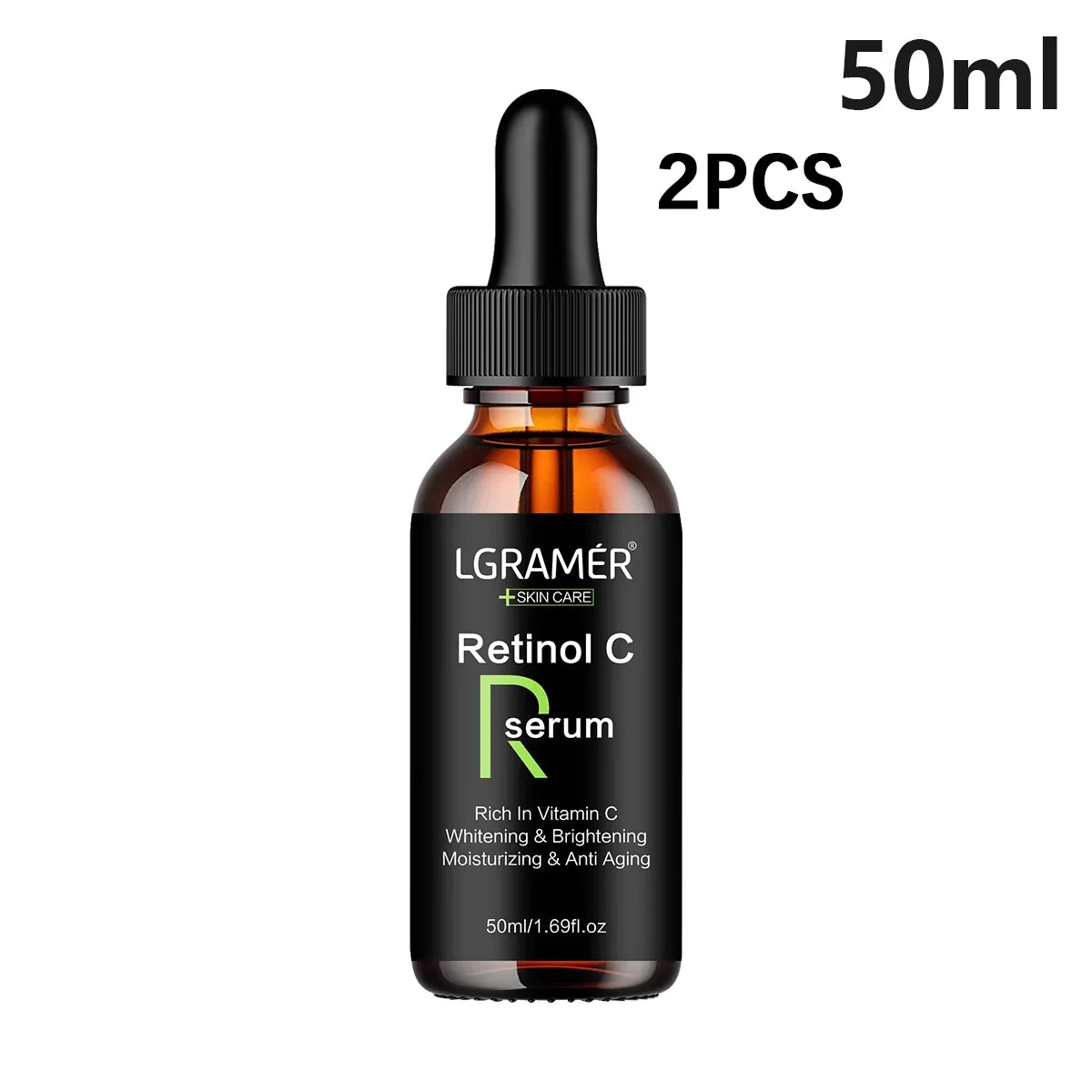 Sérum Facial com Retinol – Anti-Idade, Clareador e Firmador