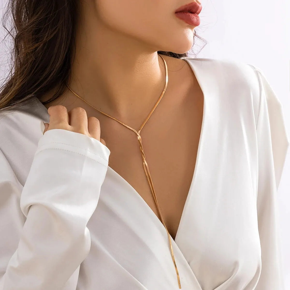 Colar Longo Ajustável