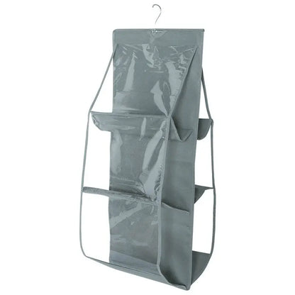 Organizador de Bolsas Suspenso com 6 Bolsos