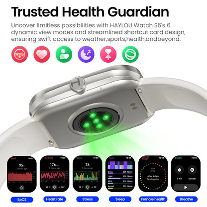 Smartwatch S6 Chamadas Bluetooth