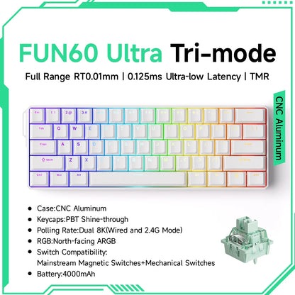 Teclado Mecânico  com Switch Magnético