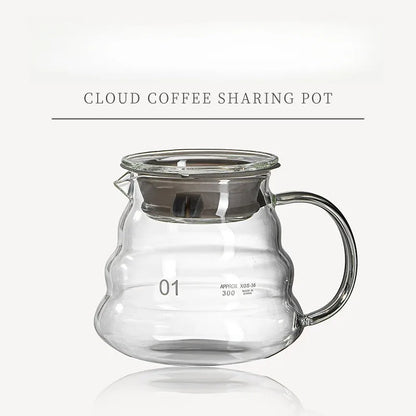 Jarra de Café Chá Vidro Borossilicato