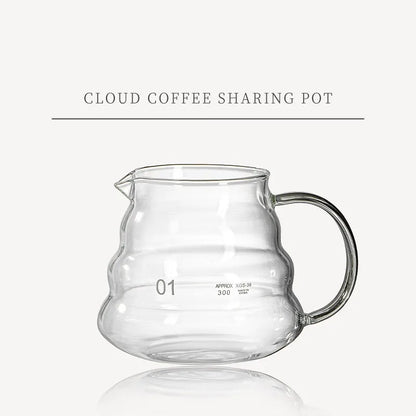 Jarra de Café Chá Vidro Borossilicato