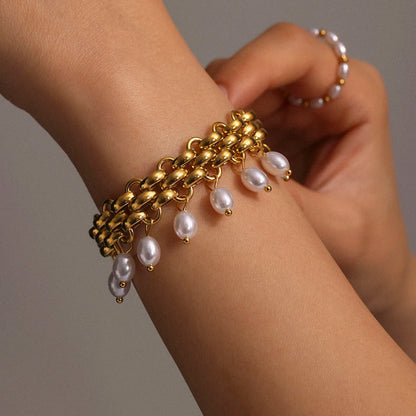 Conjunto com Mini Pérolas