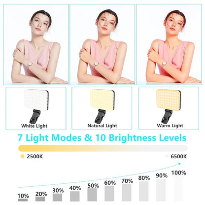 Portable LED Selfie and Video Light