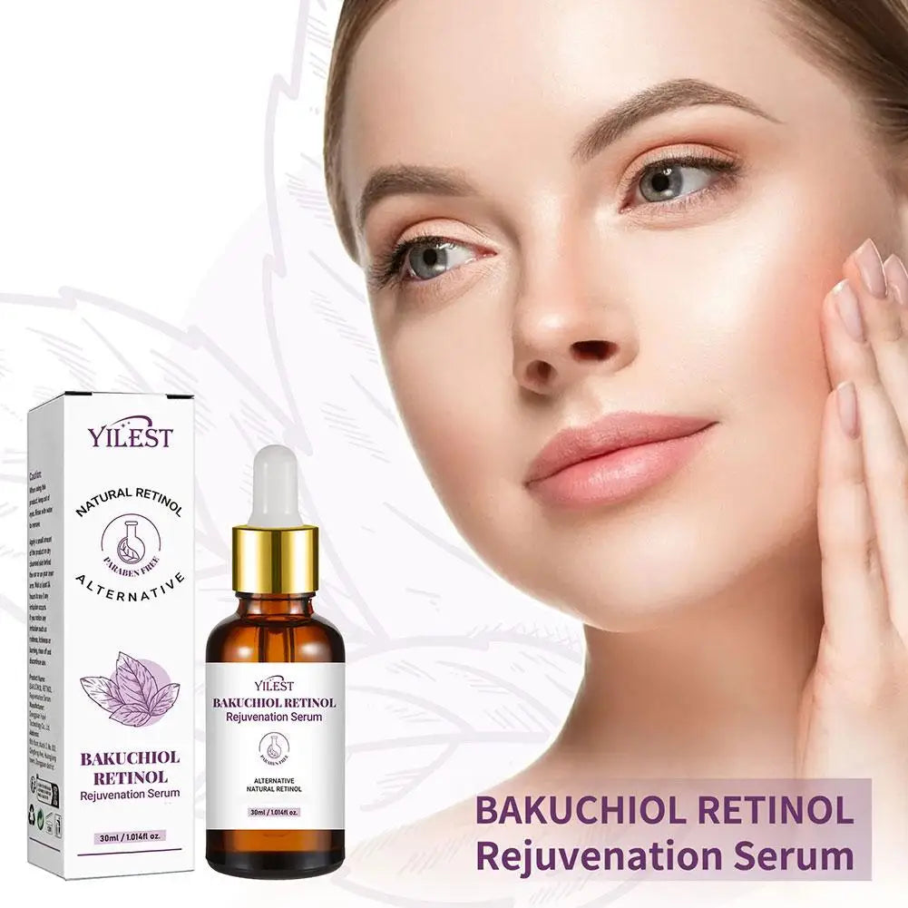 Sérum Facial Bakuchiol + Retinol & Vitamina C – Anti-Idade e Rejuvenescedor