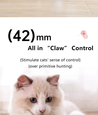 Bola Interativa Inteligente para Gatos – Brinquedo Eletrônico com Rolamento Automático e Efeitos Mágicos