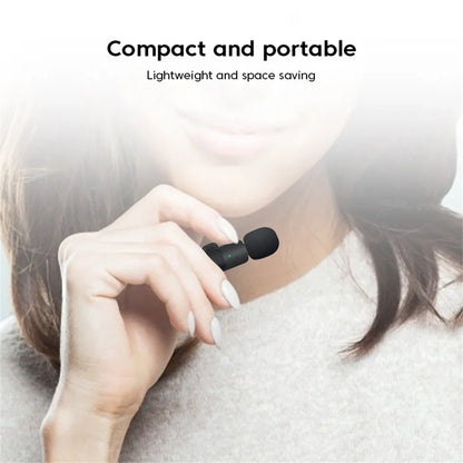 Microfone Sem Fio captação de áudio em 360°