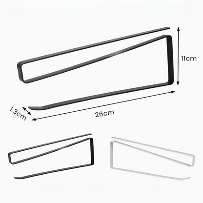 Suporte Organizador de Cozinha para Papel Toalha e Plástico Filmeorg