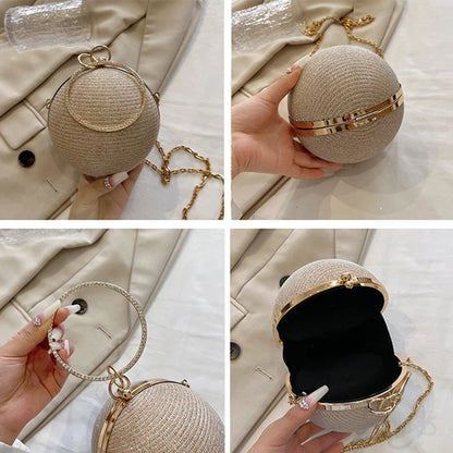 Clutch Circular de Metal