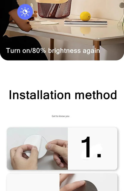 Luminária de Parede LED USB Recarregável
