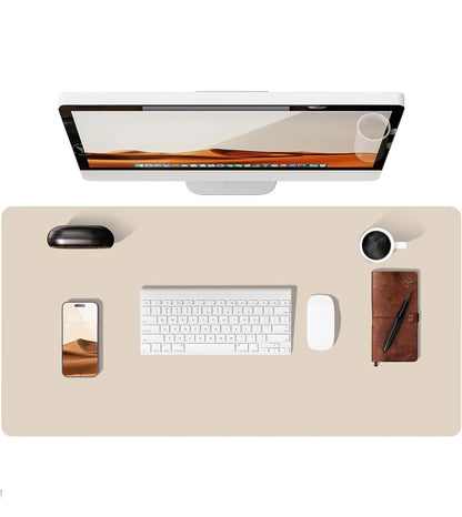 Grande Mouse Pad  Protetor de Mesa Couro PU