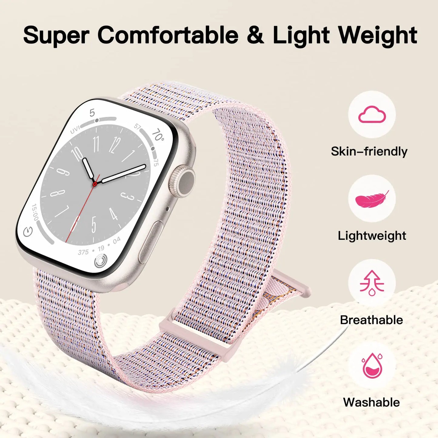 Pulseira de Nylon em Loop para Apple Watch