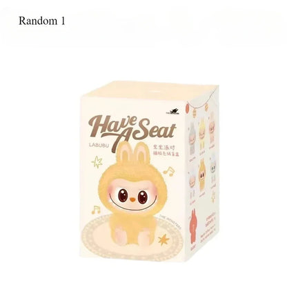 Boneco Labubu Macaron –  Miniatura Decorativa com Chaveiro