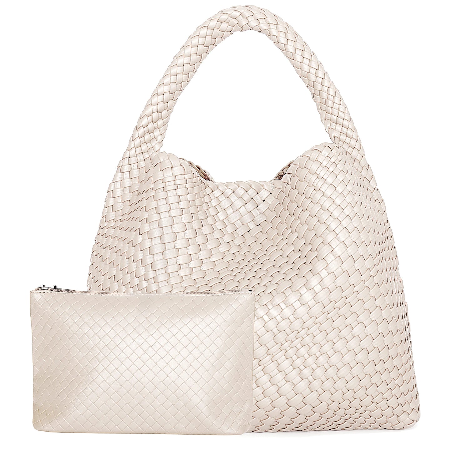 Bolsa Tote Trançada Grande