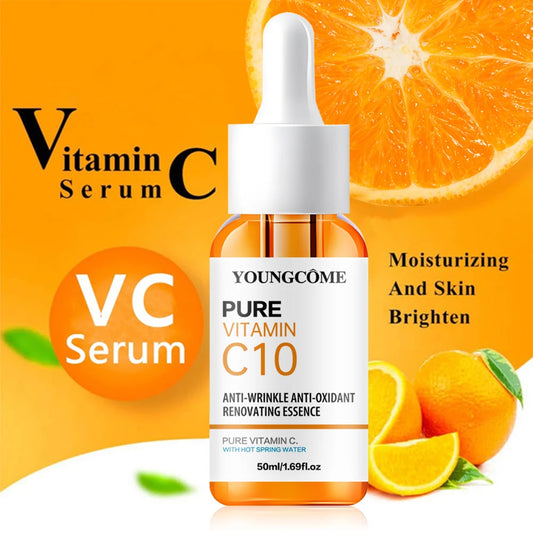 Sérum Facial Vitamina C + Ácido Hialurônico – Clareador e Hidratante