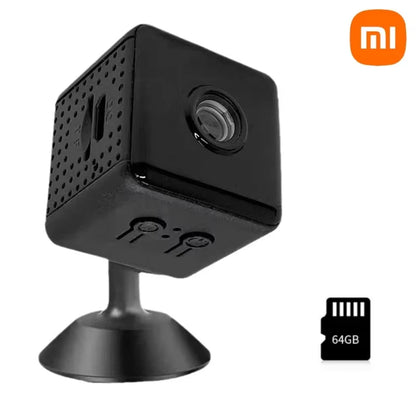 Câmera Mini 1080P Wi-Fi — Segurança Residencial Compacta