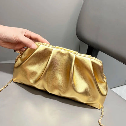 Bolsa Clutch  com Corrente