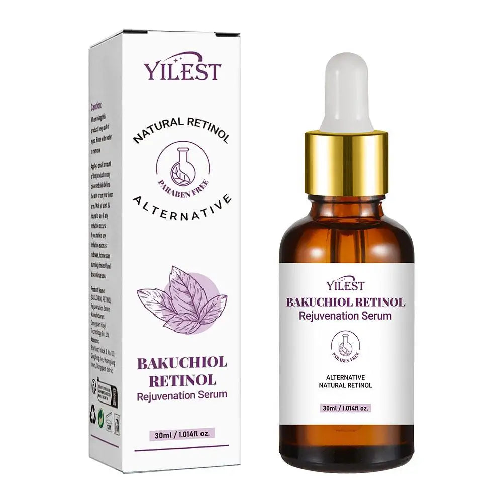 Sérum Facial Bakuchiol + Retinol & Vitamina C – Anti-Idade e Rejuvenescedor