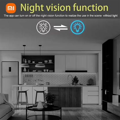 Câmera Mini 1080P Wi-Fi — Segurança Residencial Compacta